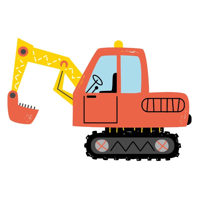 Baumaschinen Bagger Bagger Baustelle