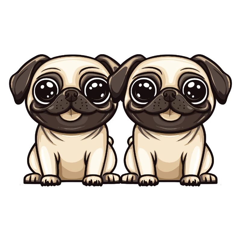 Pug Dog Comic
