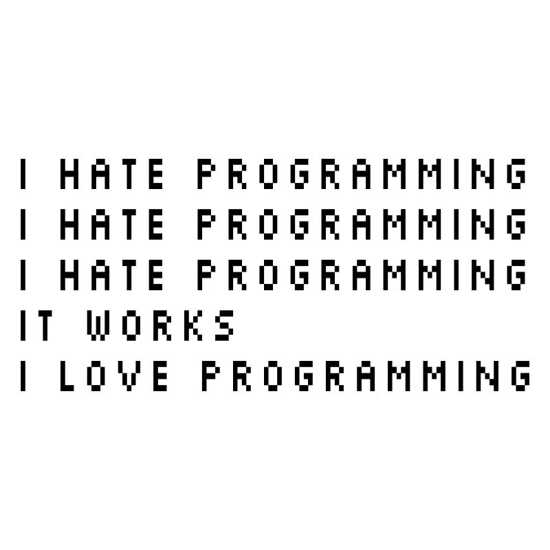 I Hate Programming Coder Programmer Software Devel