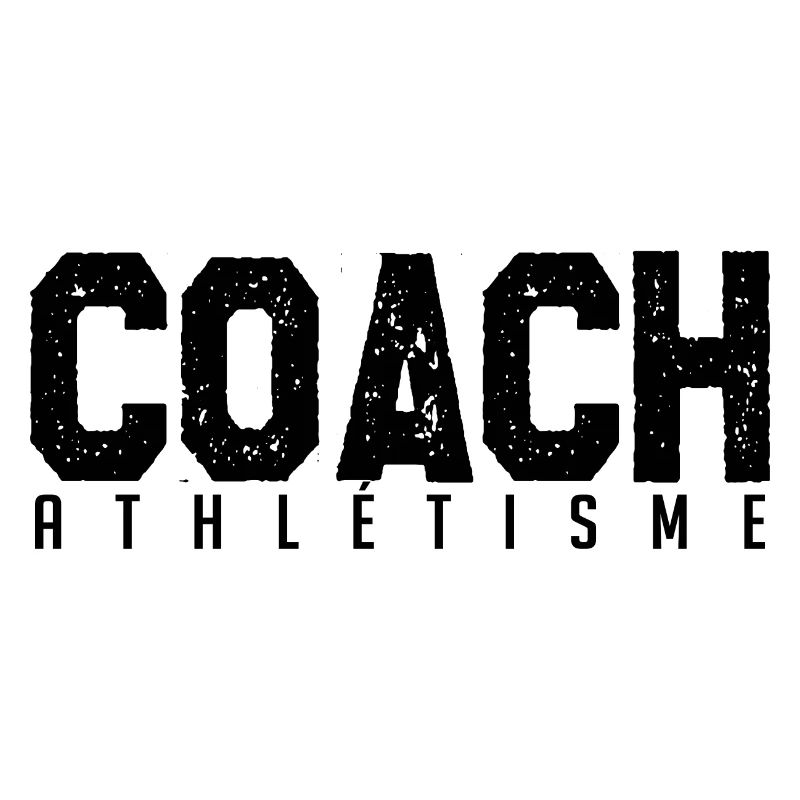 Coach Athlétisme. entraineur d'athlétisme. coach.