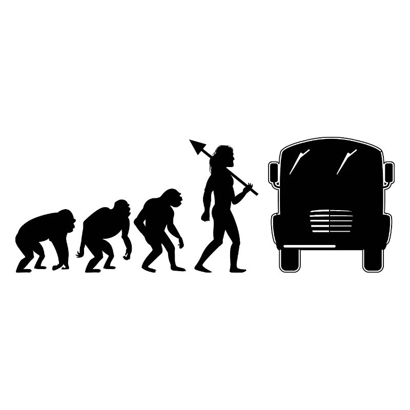 Evolution Bus School Bus Driver Driving Busman