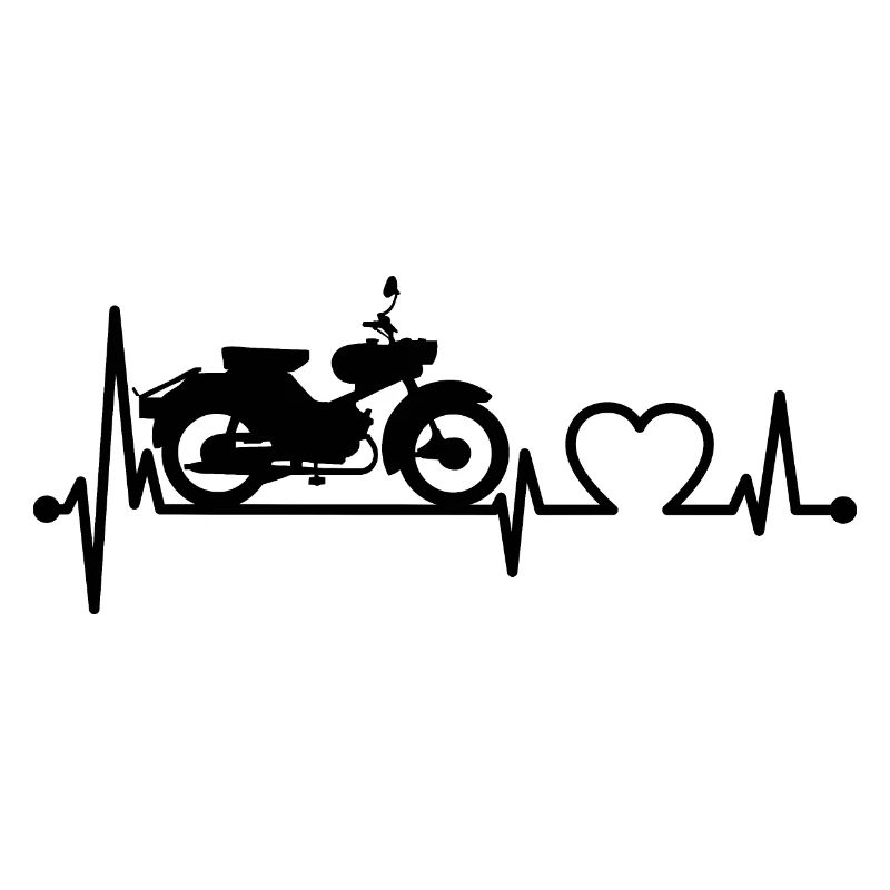 Simson Spatz Herzschlag -schwarz-