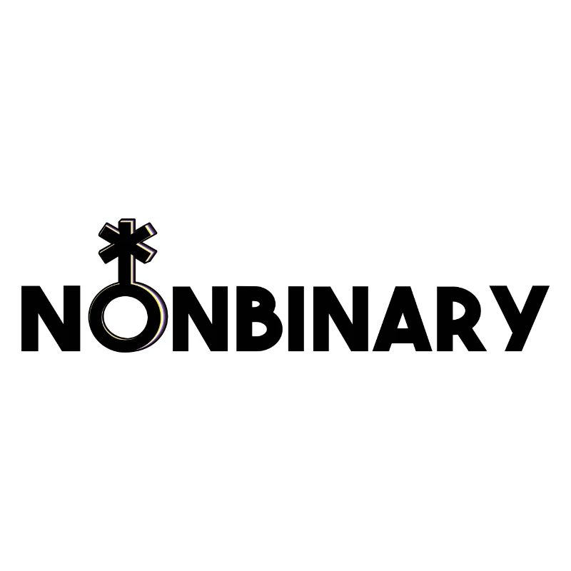 Nonbinary symbol and font Nonbinary nonbinary