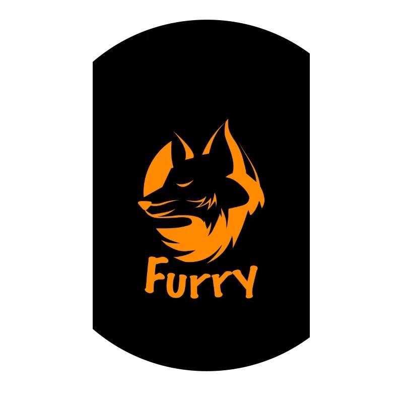 Furry Subtle Fox orange