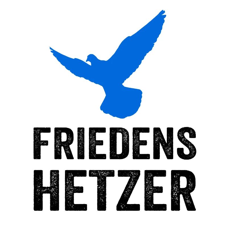 FRIEDENSHETZER mit Friedenstaube