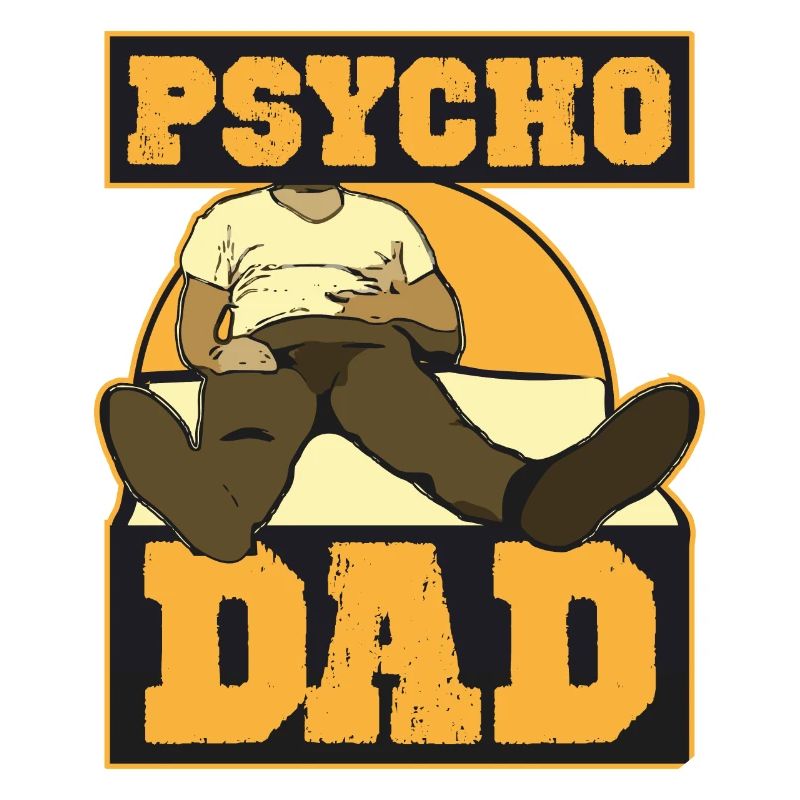 Psycho Dad watching Bundy on the sofa Psycho Dad