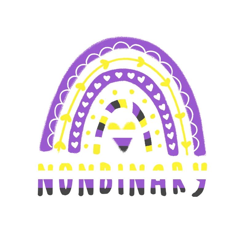 Nonbinary Pride Nonbinary Regenbogen