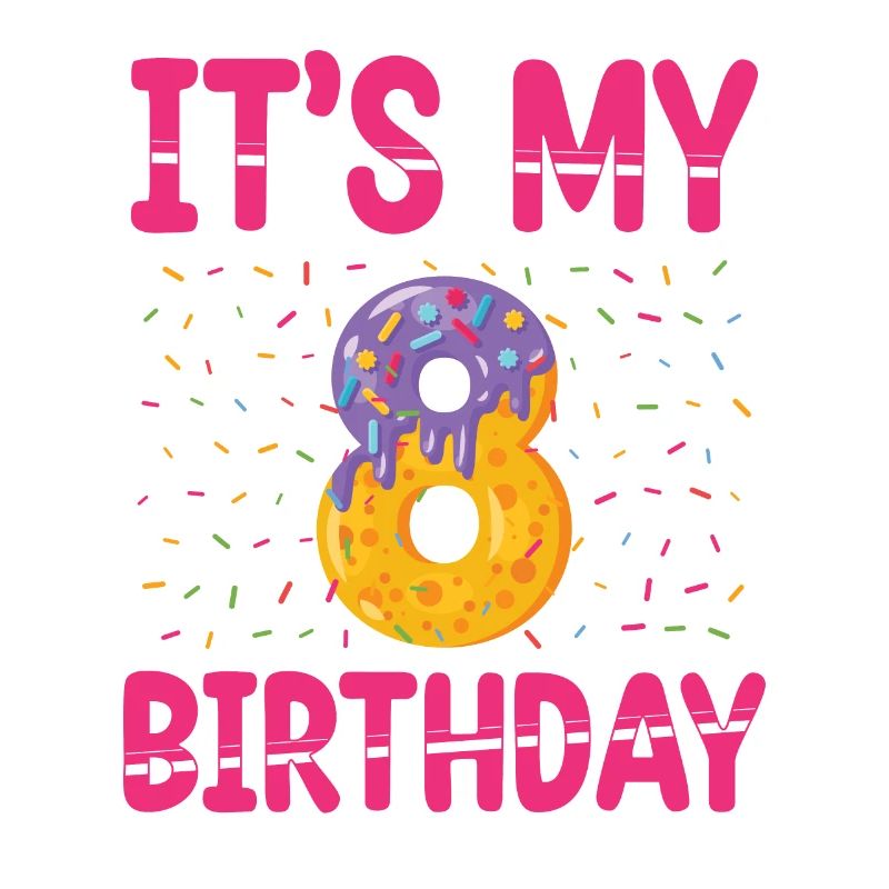 C’est mon 8e anniversaire | | du thème Sprinkles