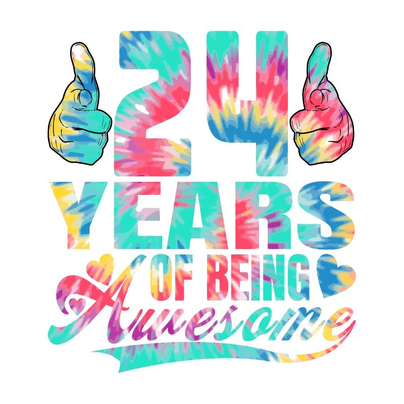 24. Geburtstag Oder Jahrestag 24 Years Of Being