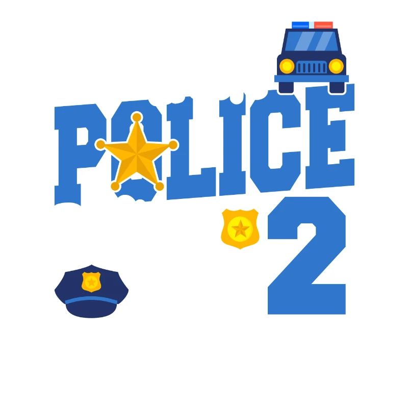 This little cop is now 2 years old, 2