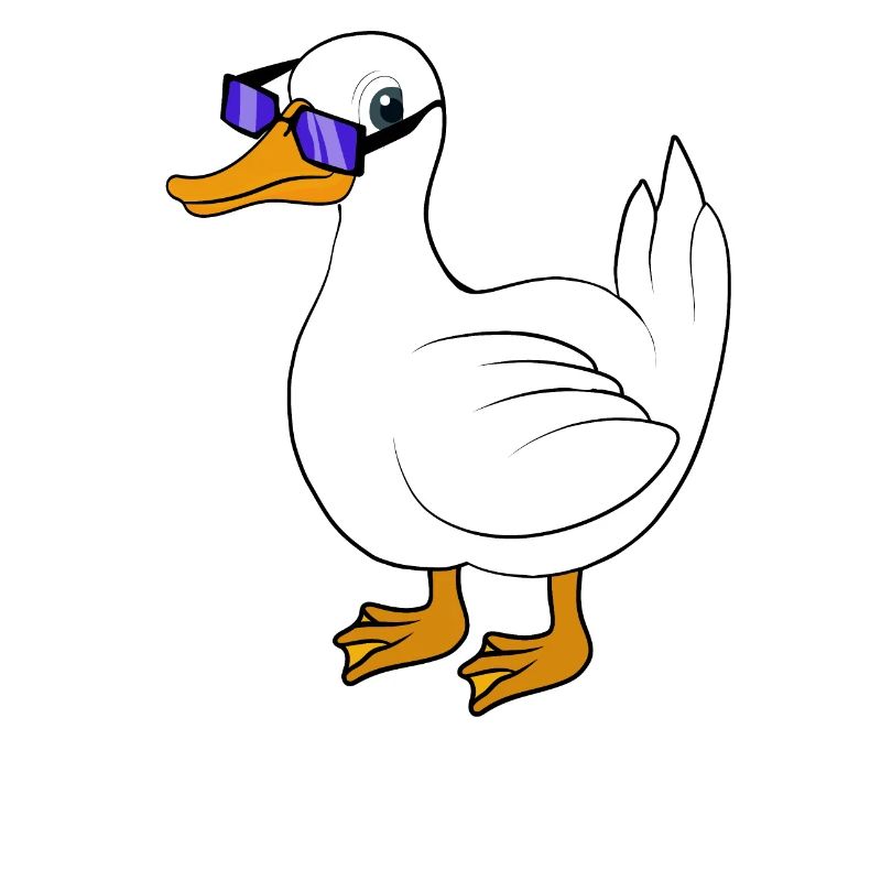 Ente cool Spruch