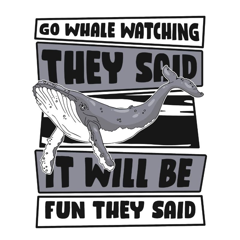 Es wird Spaß machen, sagten sie, Blauer Beluga, Wal