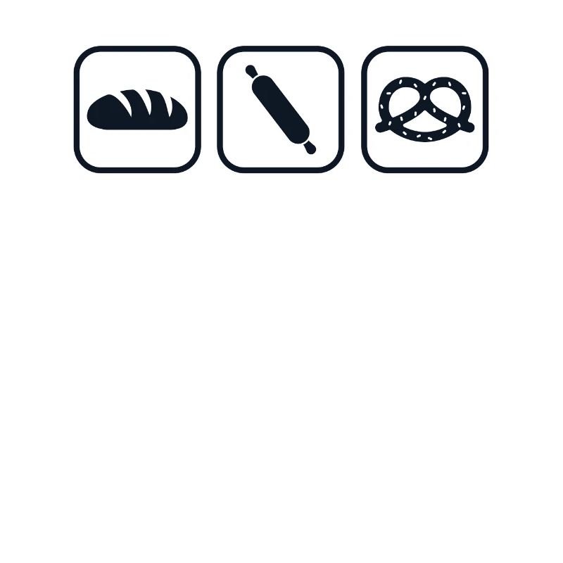 Retro hobby baker bakery confectioner master baker