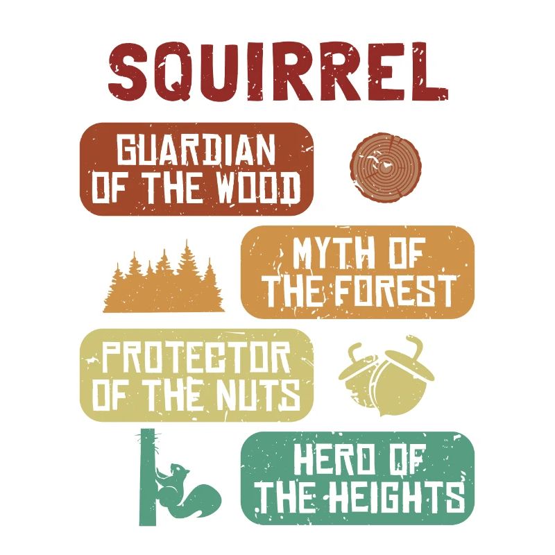 Guardian Myth Protector Hero Squirrel Eichhörnchen