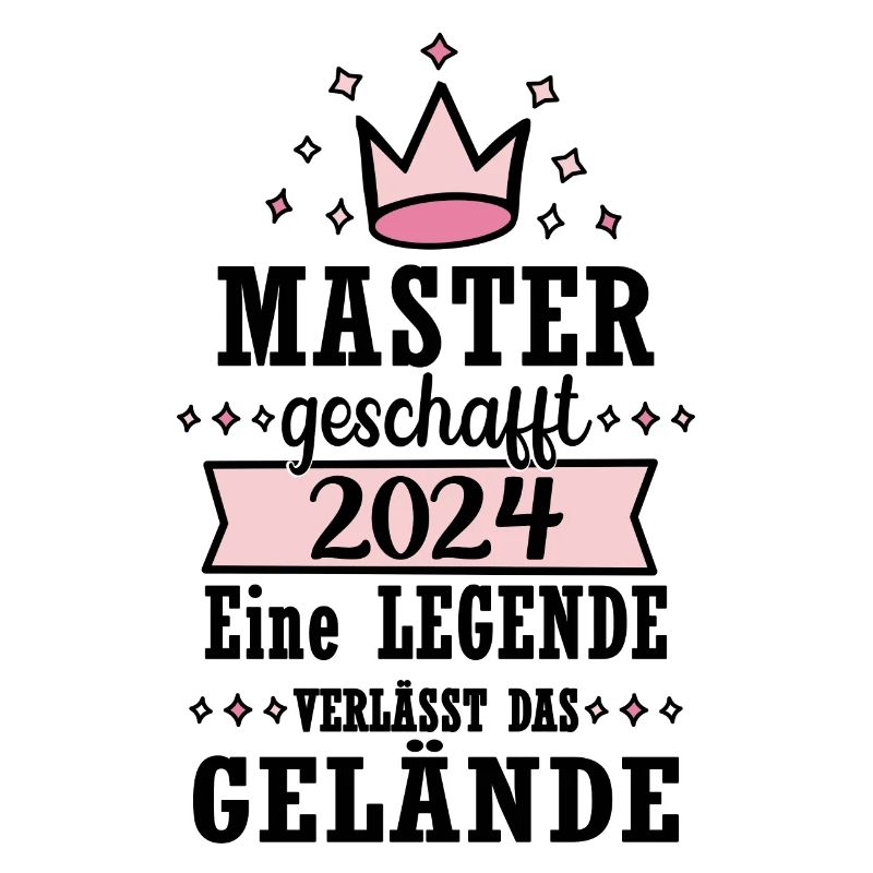 Master Masterabsolvent Masterabschluss Geschenk