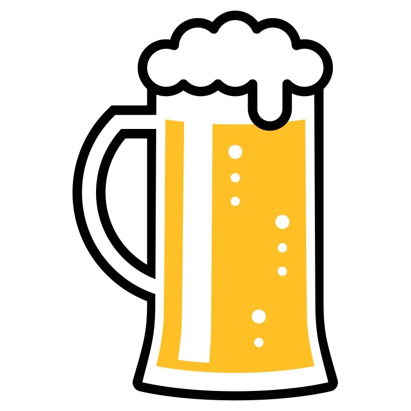 Maßkrug (Bier / Bierseidel / Bierglas / L / 2C)