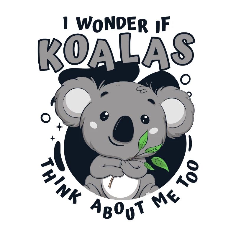 Denk auch an mich Koalabär Eukalyptus Liebhaber