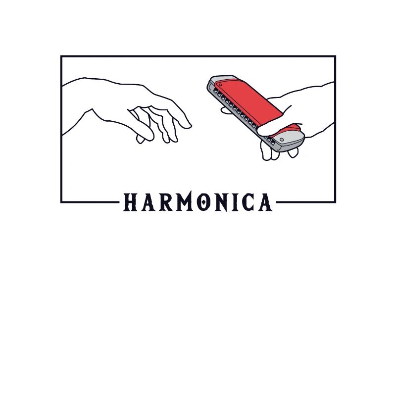 Michel-Ange Création de la bouche d’harmonica d’Adam