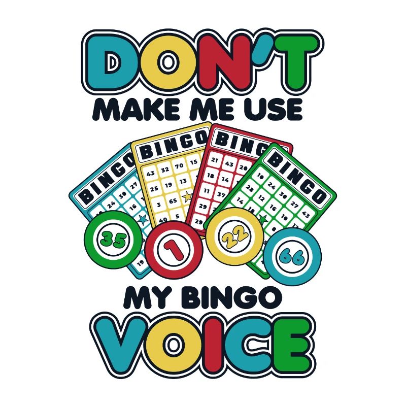 Ne me faites pas utiliser mes Bingo Voice Daubers