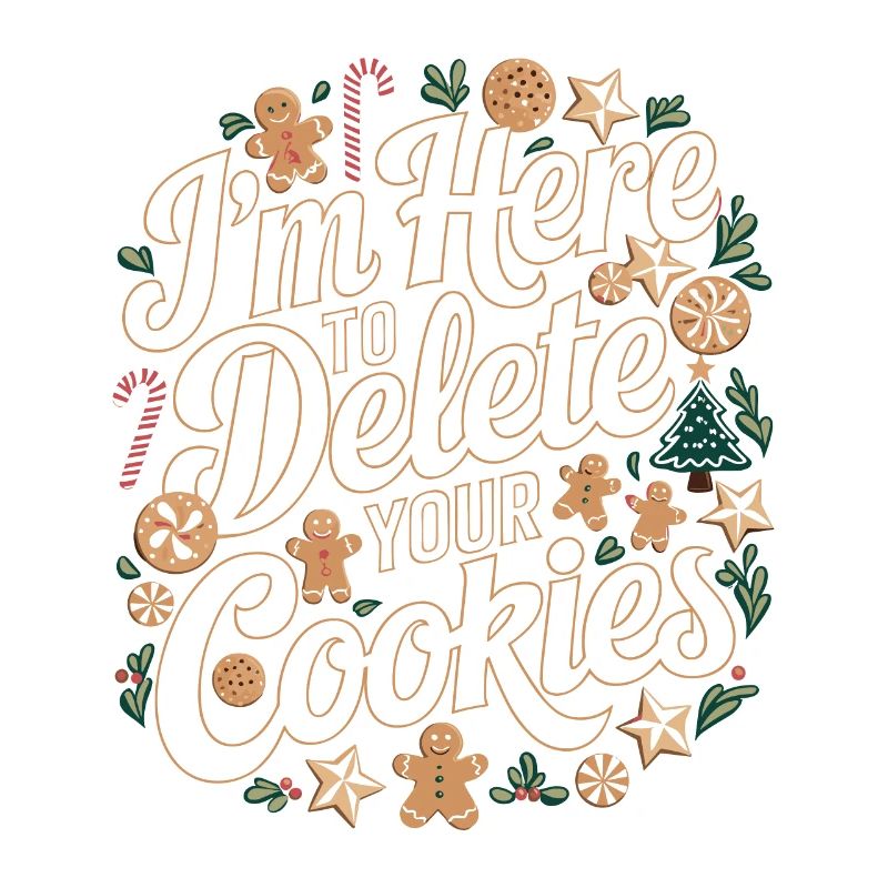 I'm here to delete your cookies Christmas Programm