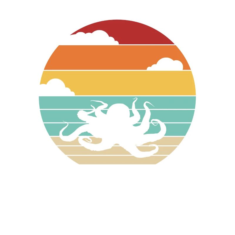 Rétro Céphalopode Octopodes Octopoda Lover Octopus