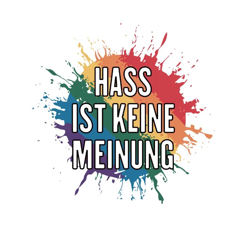 Hate is not an opinion Statement against the right