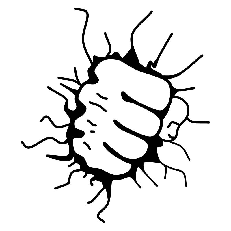 Faustschlag Faust Fäustling Punch