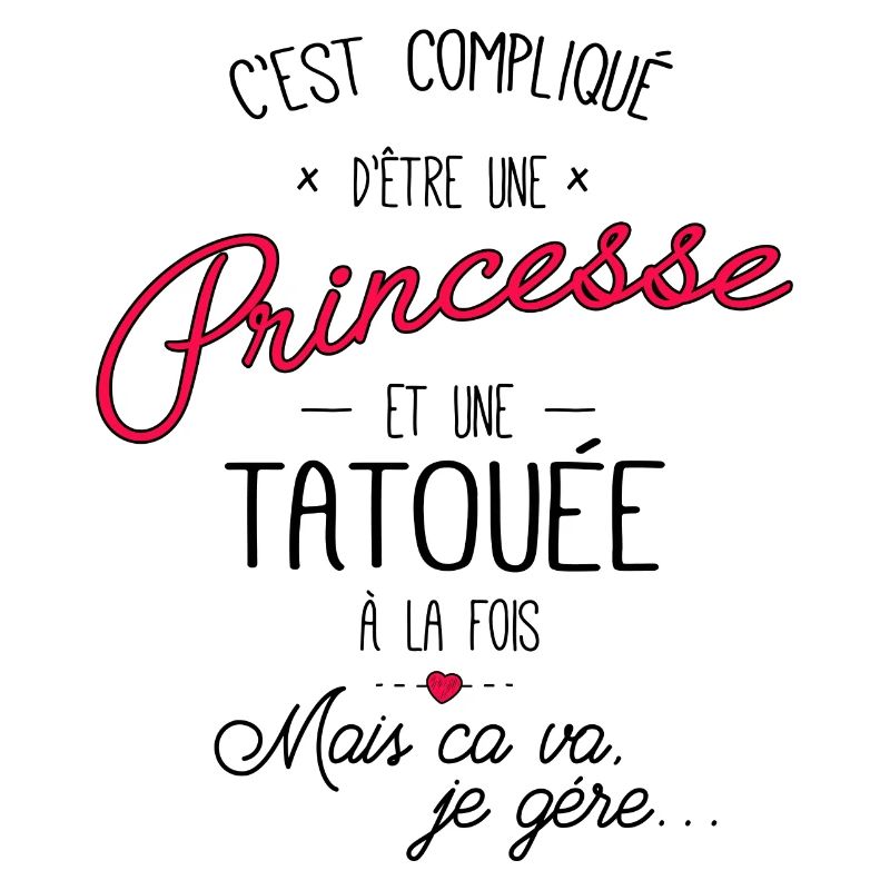 Princesse et tatouée