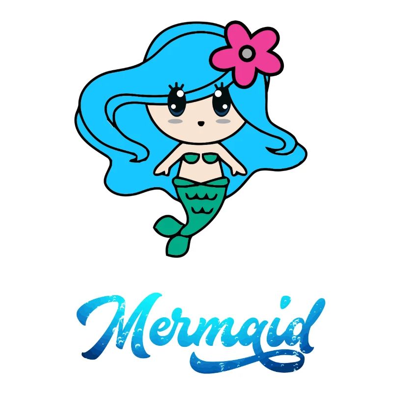 Sirène poisson mer sirène idée cadeau