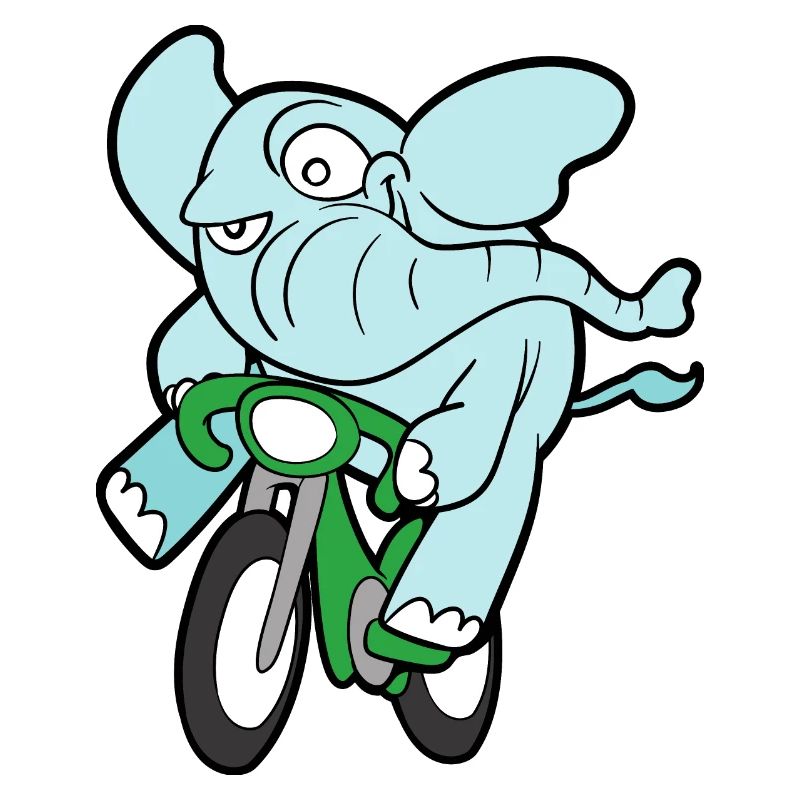 Cute Funny Cool Elephant Elephant