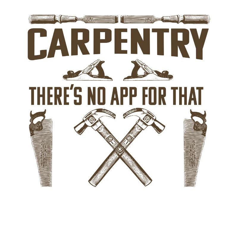 La menuiserie n’a pas d’application pour cela