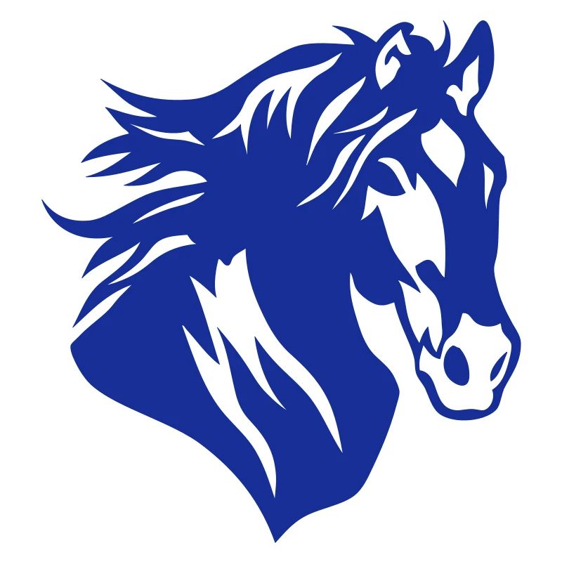 Pferd Silhouette Pferdekopf Kopf 1306