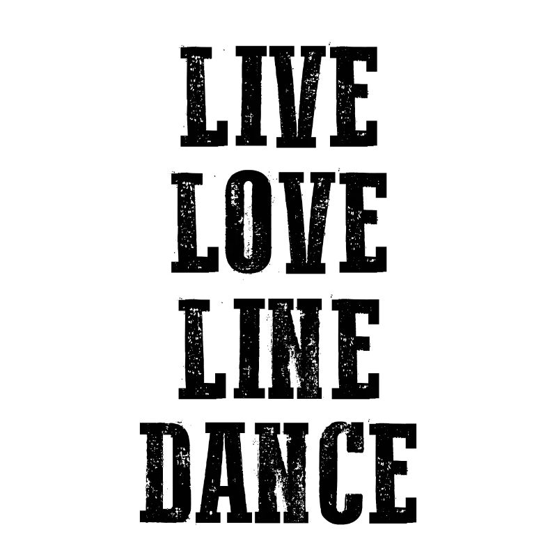 Linedance Line Dance Dedans de couple danse dedans western cadeau