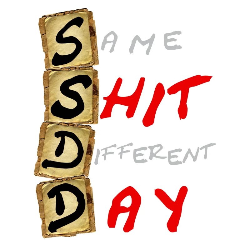 SSDD Same Shit Different Day