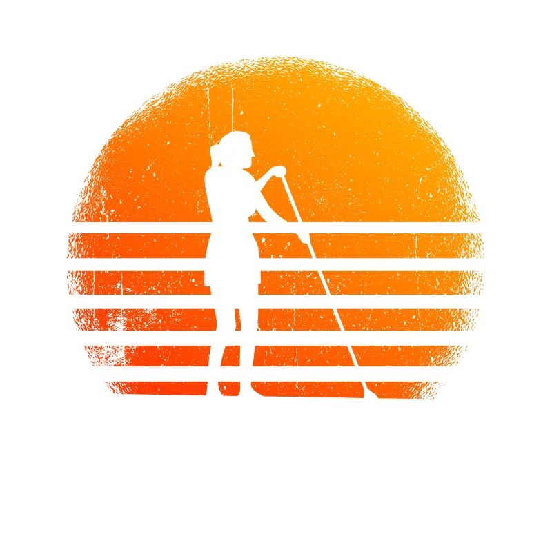 Paddleboard Coucher de soleil Paddleboarder