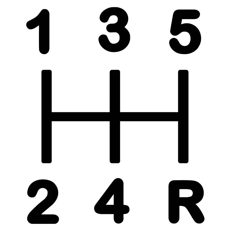 Five-speed gearbox