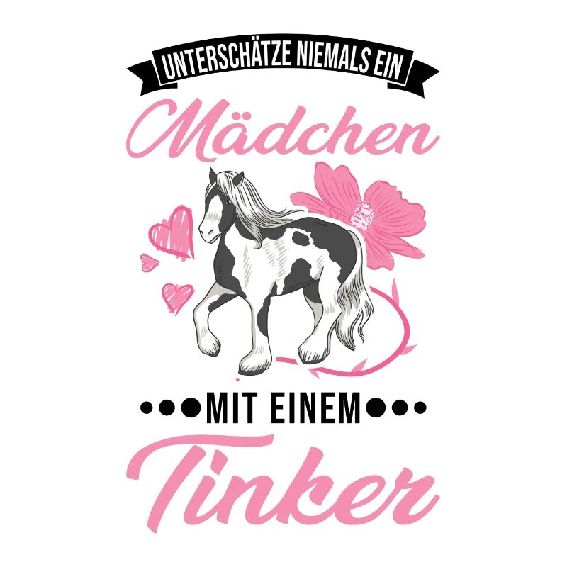 Irish Tinker Pferd Mädchen Tinker