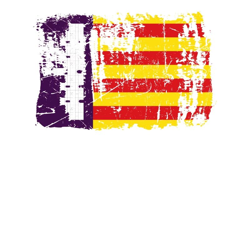 Mallorca spain flags gift