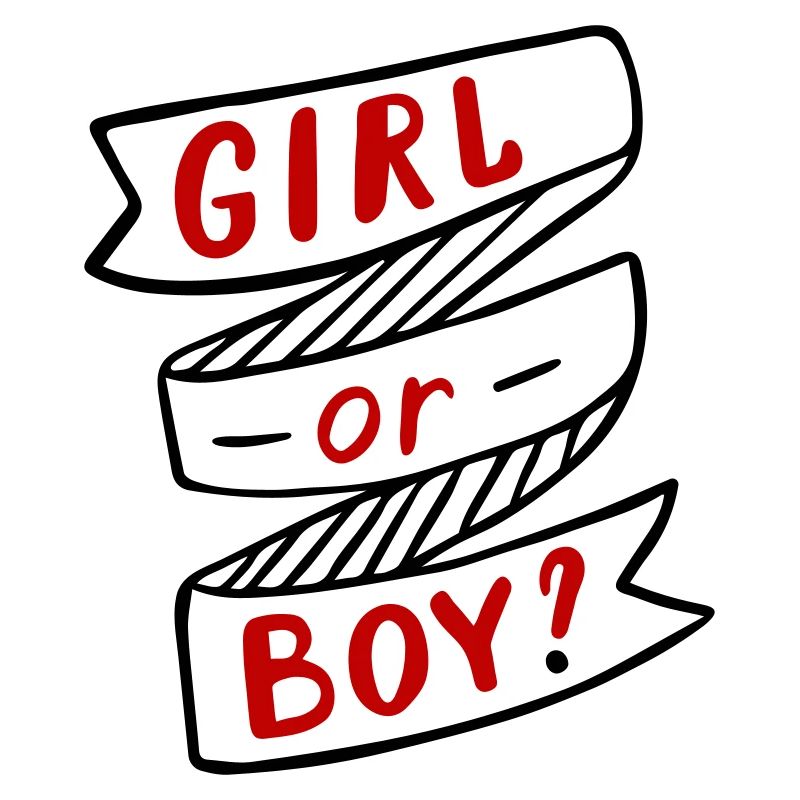 Garçon ou fille Junge oder Mädchen Schwanger Enceinte