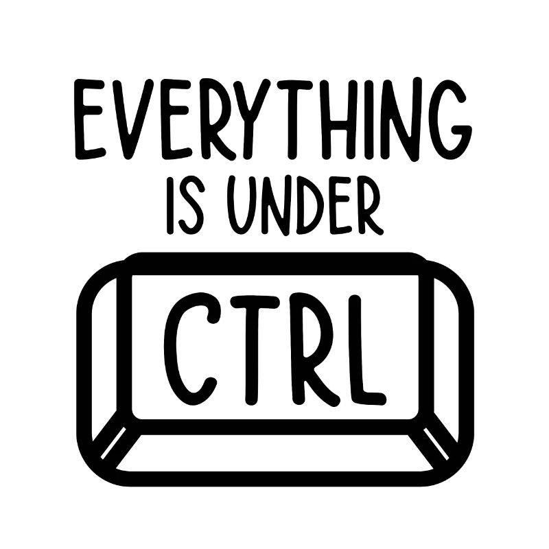 Everything Is Under Control Programmer Coder Softw