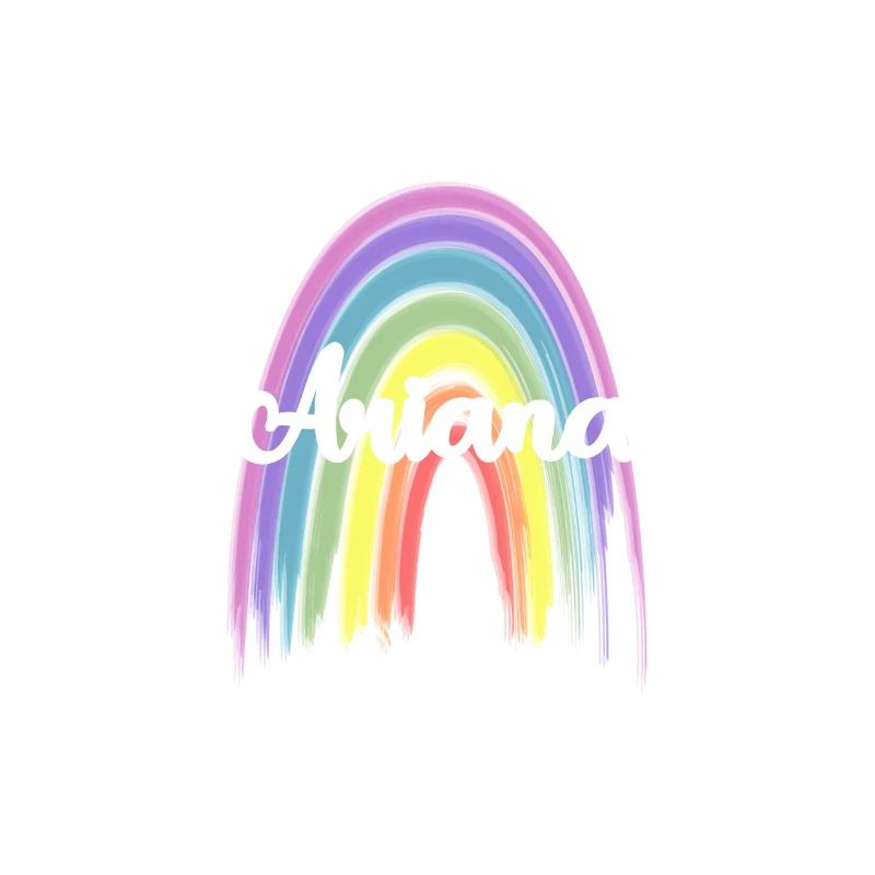 ARIANA Rainbow Cursive