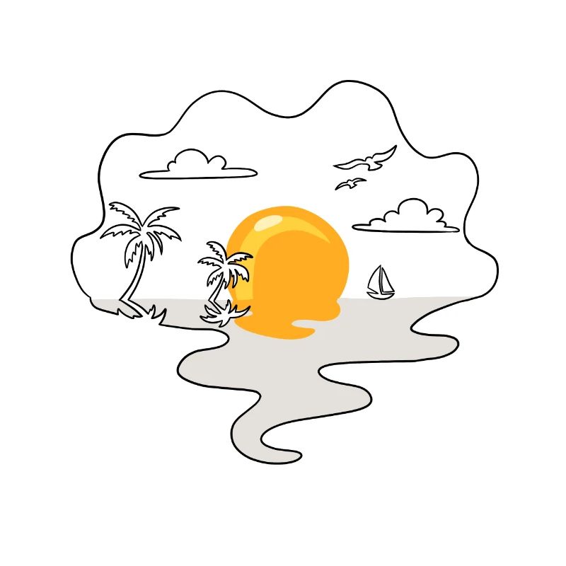 Sunny Side Up Sunset Egg Gift