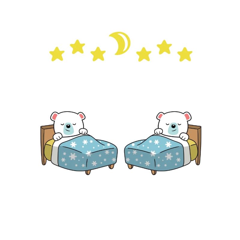 Schlafendes Eisbär geschenk