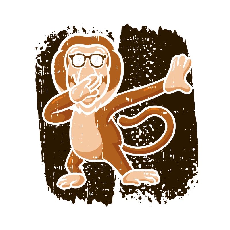 Proboscis-Affe Langnase