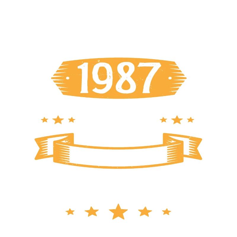 Janvier 1987 36 Ans Anniversaire Vintage Cadeau