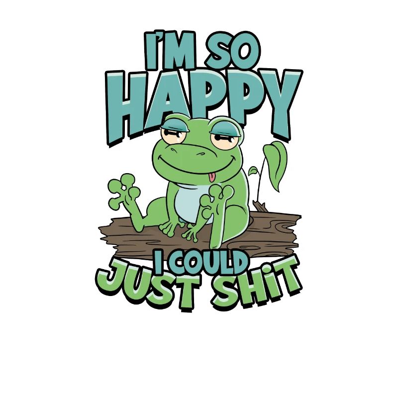 Ich bin so glücklich, dass ich einfach scheiße sein könnte - Tier