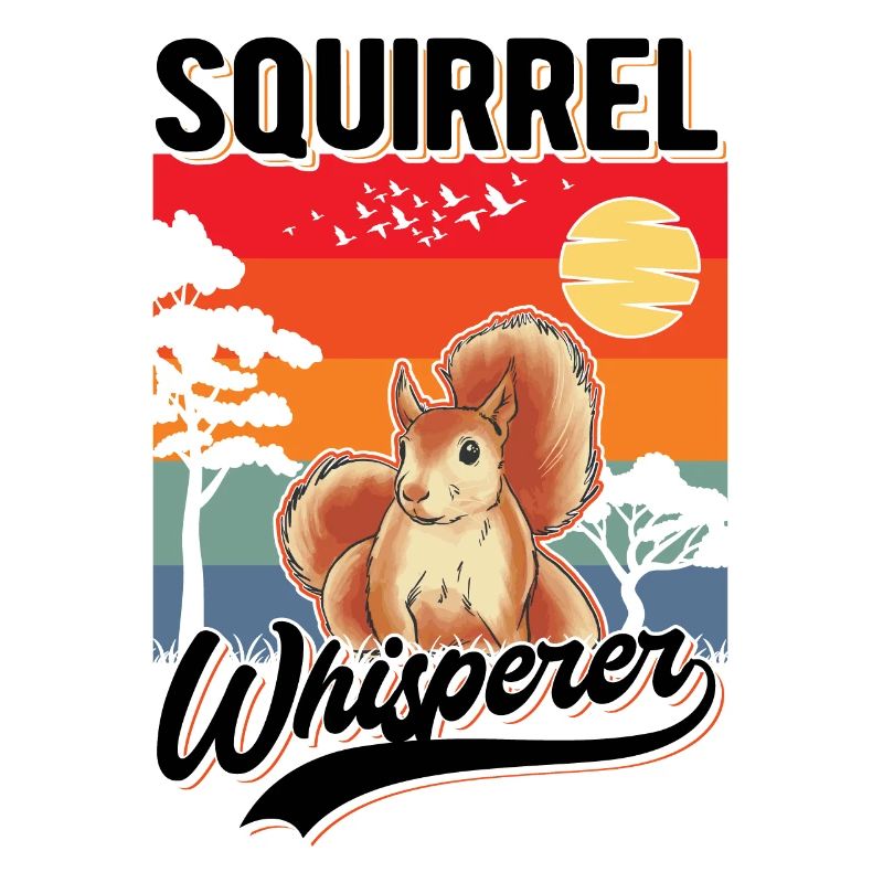 Eichhörnchen Flüsterer Squirrel Whisperer