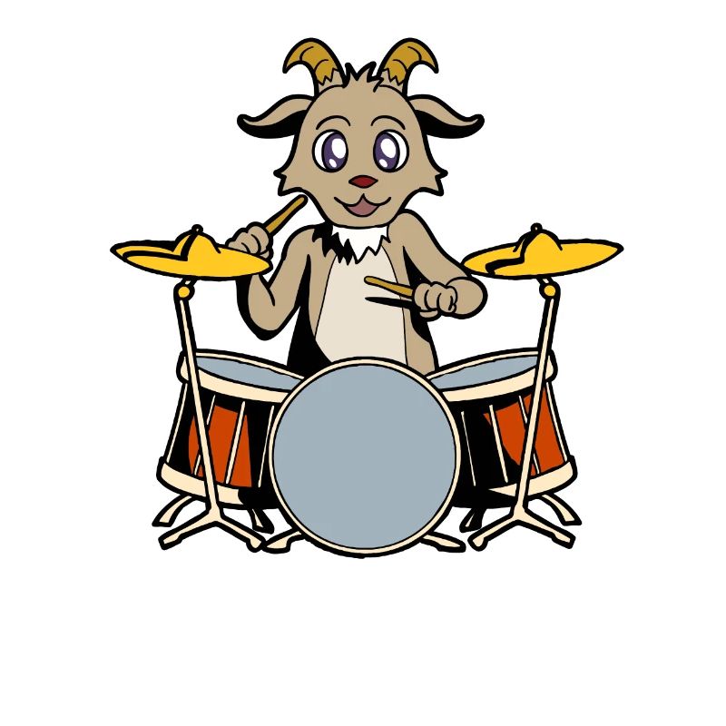 Batteur de chèvre comique