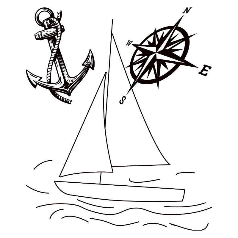 Dériveur à voile aquatique