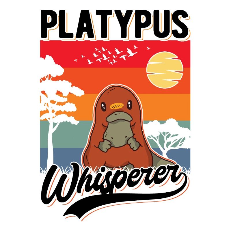 Platypus Whisperer Schnabeltier Flüsterer